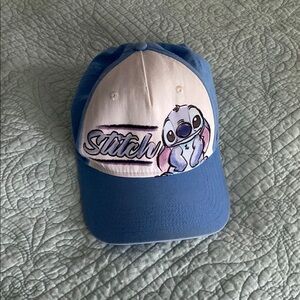 Disney Stitch Blue and White Hat